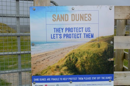 The important sand dunes system Dogs Bay Beach, Connemara, Co. Galway, Ireland