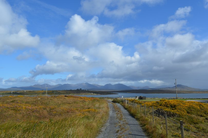 Heading back to the road junction on the west side of Inishnee IslandInish Nii Inish Nee Inishnee Loop Walk, Connemara, Co. Galway, Ireland