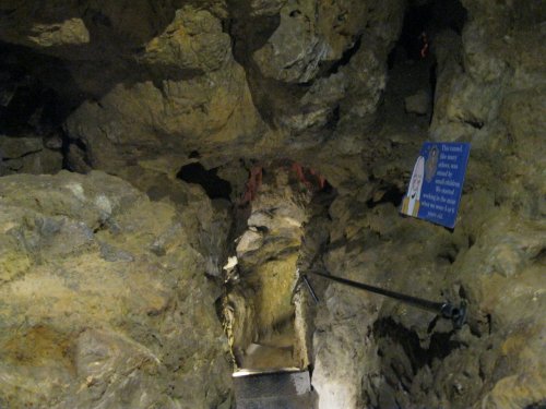 Bronze Age Mine gallery where copper was mined The Great Orme, North Wales