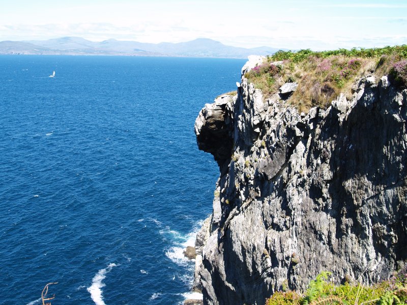 27. The cliffs near the tip of Sheeps Head Peninsula, Co. Cork, South-West Ireland