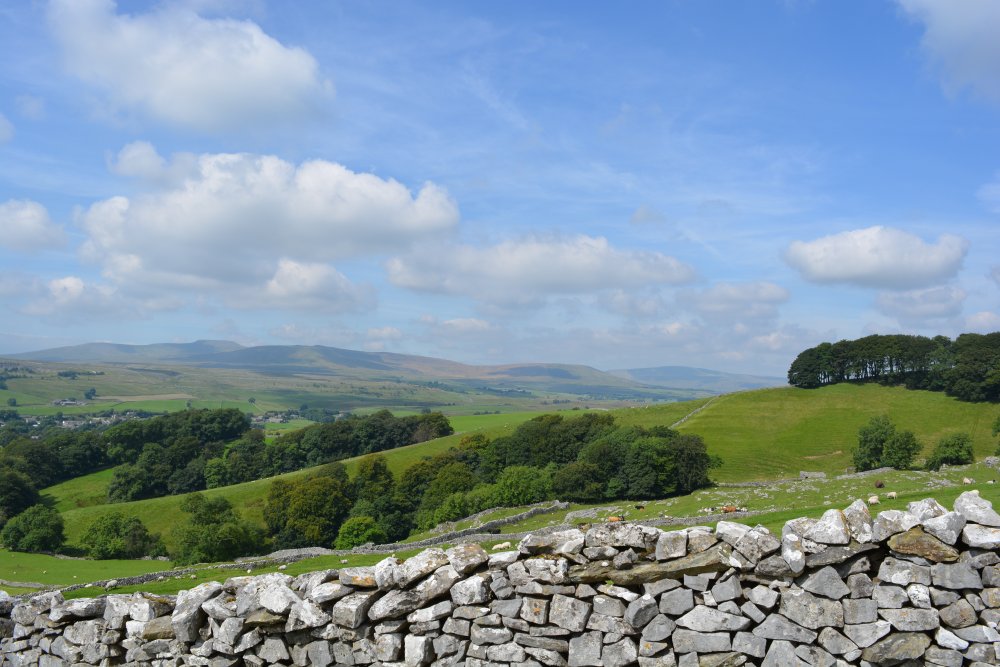 Climbing Pen-y-ghent, walk from Horton-in-Ribblesdale