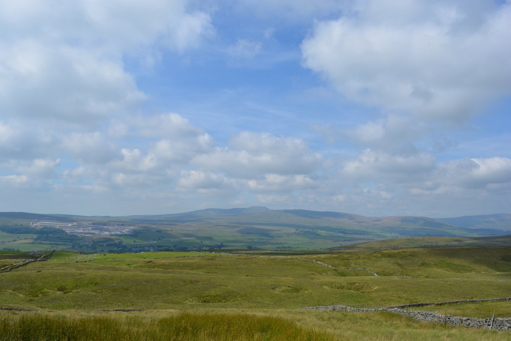 Climbing Pen-y-ghent, walk from Horton-in-Ribblesdale