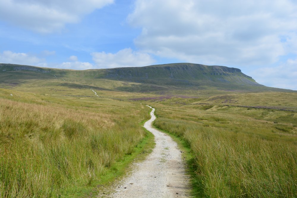 Climbing Pen-y-ghent, walk from Horton-in-Ribblesdale