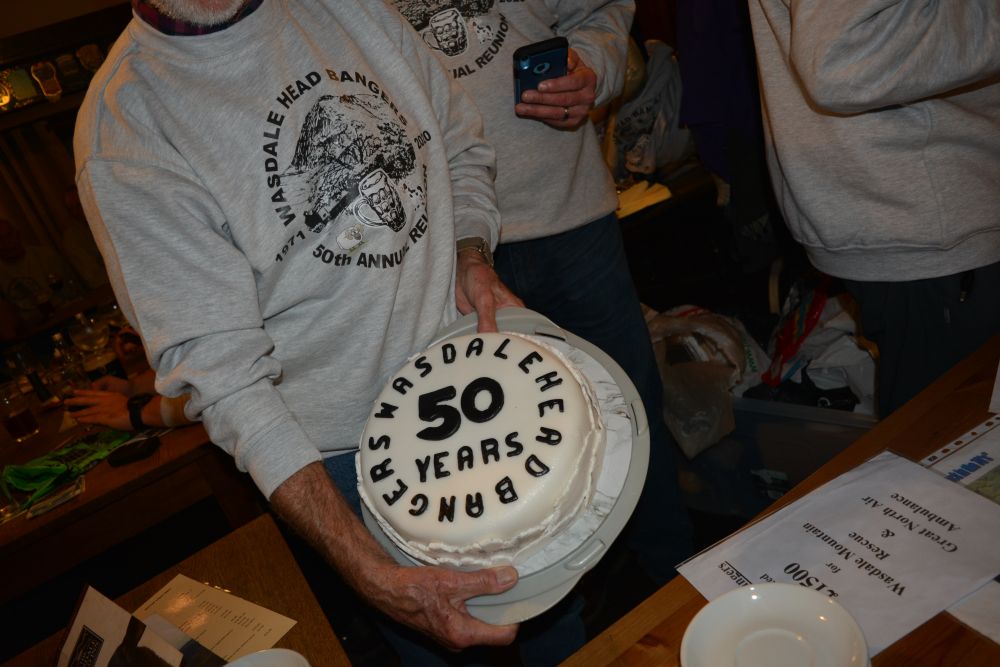 The 50th Wasdale Head Bangers annual reunion, Wasdale Head Inn, Cumbria, England