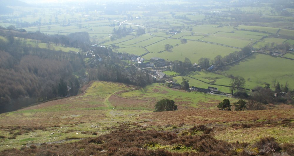 Climbing Skiddaw from Millbeck, Cumbria, Lake District National Park, England