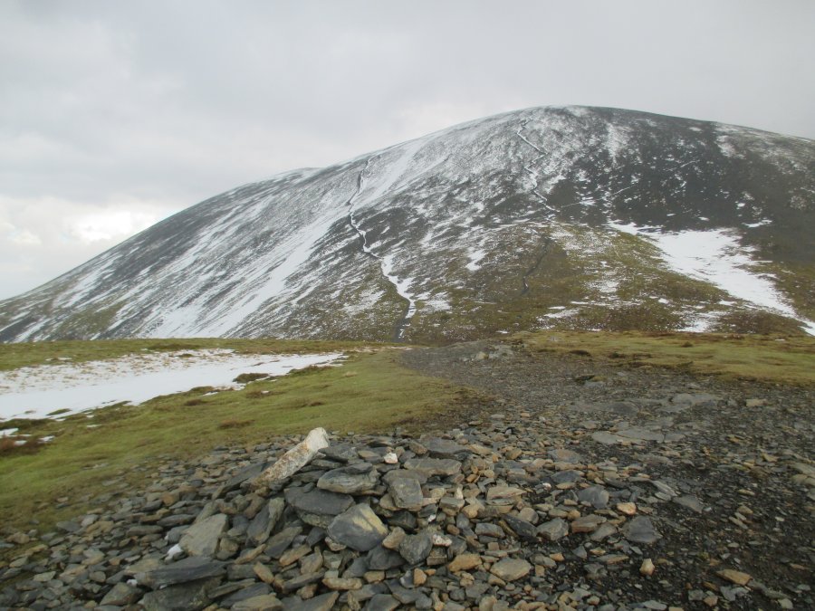 Climbing Skiddaw from Millbeck, Cumbria, Lake District National Park, England