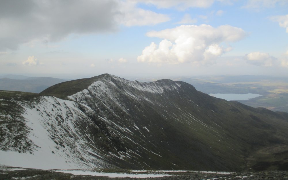 Climbing Skiddaw from Millbeck, Cumbria, Lake District National Park, England