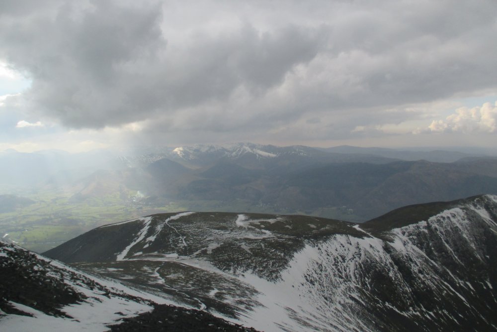 Climbing Skiddaw from Millbeck, Cumbria, Lake District National Park, England