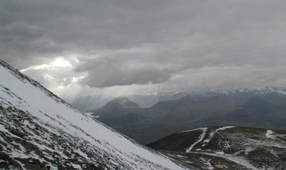 Climbing Skiddaw from Millbeck, Cumbria, Lake District National Park, England