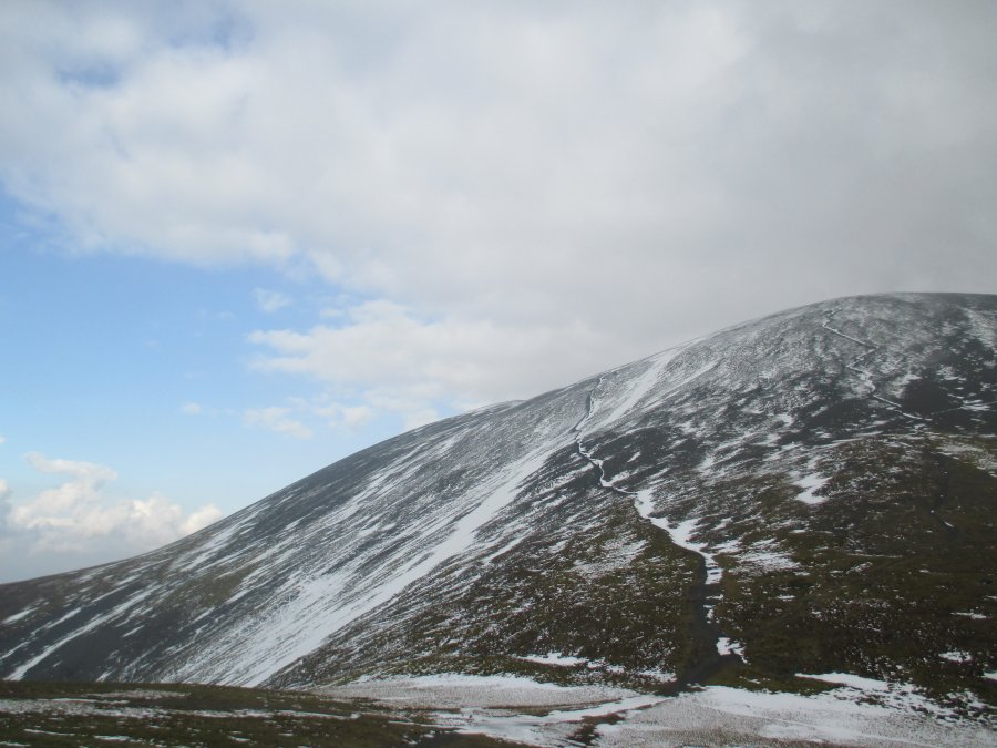 Climbing Skiddaw from Millbeck, Cumbria, Lake District National Park, England