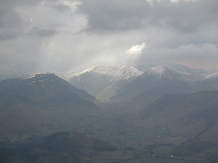 Climbing Skiddaw from Millbeck, Cumbria, Lake District National Park, England