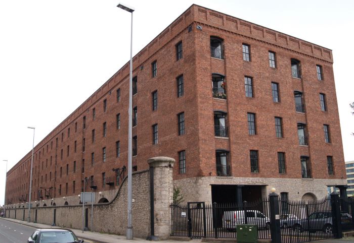 Warehouses at Wapping Dock Liverpool's historic docks