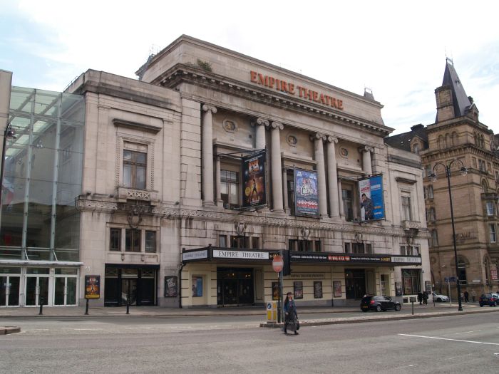 The Empire Theatre where I once saw the Beatles in the Liverpool of the 1960s! historic buildings of Liverpool
