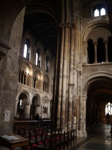 The nave and transept (built at the end of the 12th century) - Scenes of the Church of St Bartholomew-the-Great in London Town and City, England