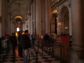 Part of the interior of St Paul's Cathedral - Scenes of London Town and City, England
