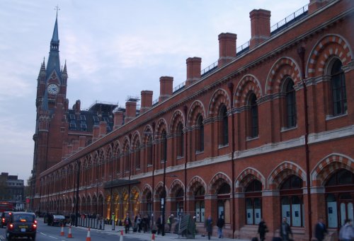 St Pancras Station, London, England