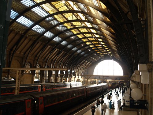 Kings Cross Railway Station, London, England
