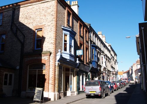 One of the streets off market square, Malton.
