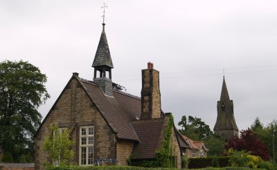 The old schoolhouse of Whitwell-on-the-Hill.