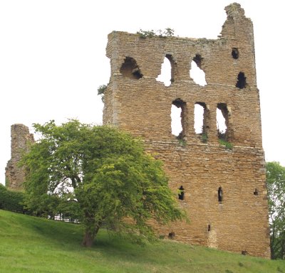 Features of the multi-level structure can be made out.