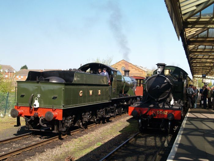 GWR steam locomotive 2807