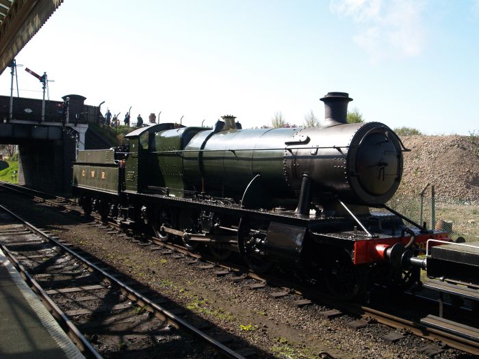 GWR steam locomotive 2807