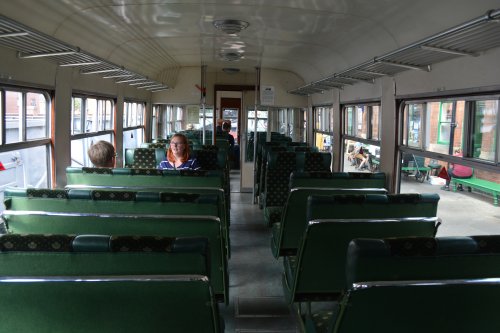 The interior of Derby Lightweight DMU coach M79900