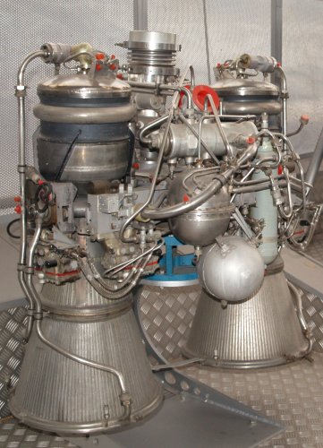 Rockets and rocket engines! The National Space Centre, Leicester, England, English Midlands