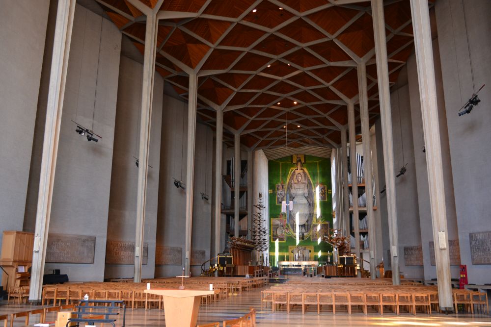 modern Coventry Cathedral new