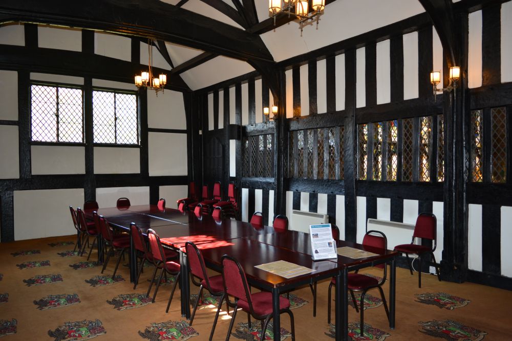 The Armoury Room of St Mary's Guildhall Coventry