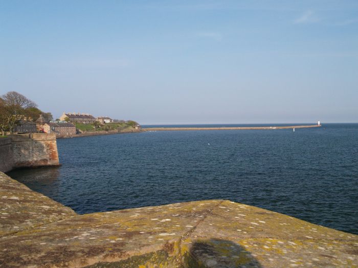 Berwick Fortifications Walls Walkl