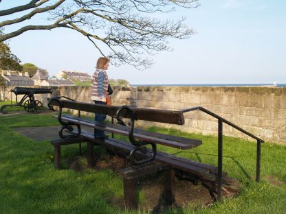 Berwick Fortifications Walls Walkl
