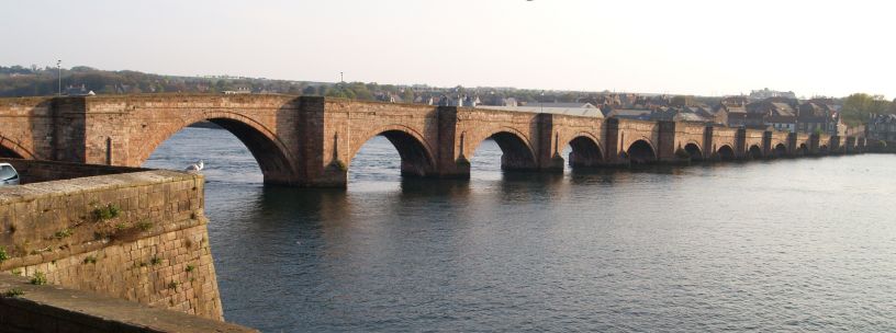 Berwick River Tweed Bridges
