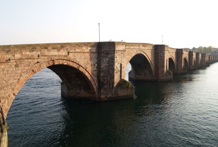 Berwick River Tweed Bridges