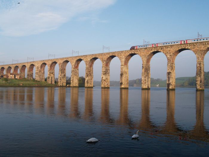 Berwick River Tweed Bridges
