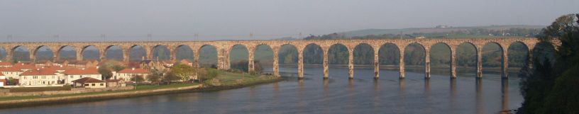 Berwick River Tweed Bridges