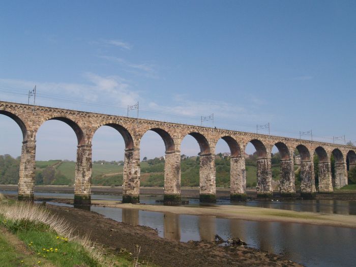 Berwick River Tweed Bridges