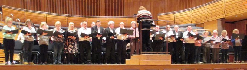 Sage, Gateshead, massed choir event 2015