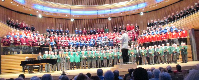 Sage, Gateshead, massed choir event 2015