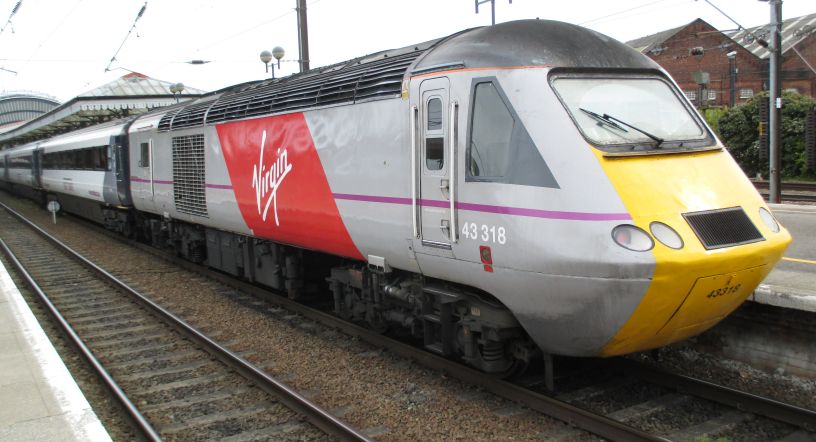 Inter City 125 Class 43 diesel locomotive power cars
