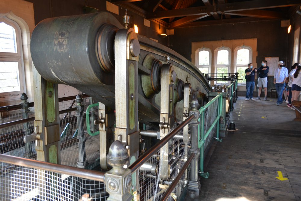great beam of the beam engine of the Tees Cottgae Pumping Station