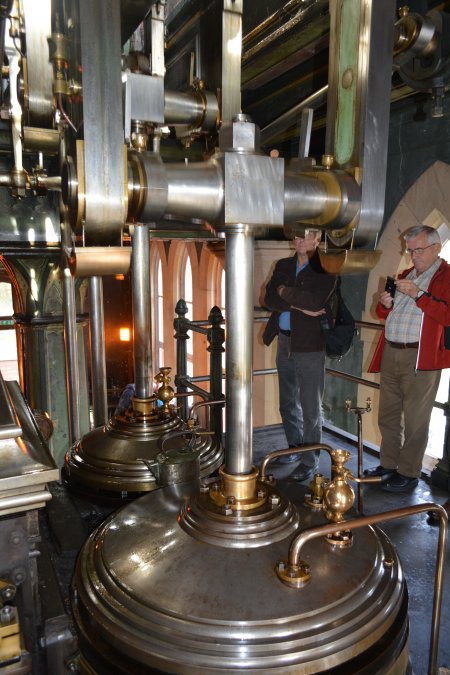 pumping cylinders of the beam engine Tees Cottgae Pumping Station