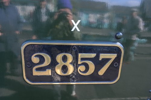 steam locomotive GWR 2800 class 2857