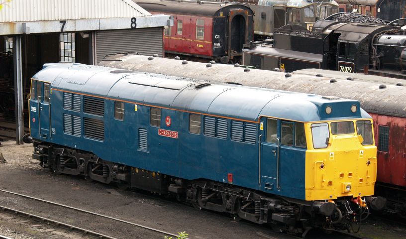 Class 31 diesel 31128 Charybdis