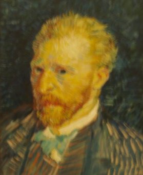 Self Portrait, 1889, oil on canvas, by the Dutch painter Van Gogh (1853-1890).