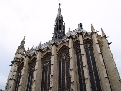 The church of Sainte-Chappele built in 1248 by Louis IX to house religious relics, has been hailed as one of the greatest architectural masterpieces of the western world.