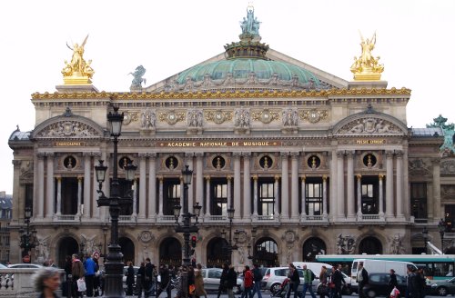 The Opera de Paris Garnier.