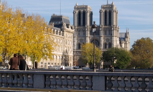Notre Dame Cathedral from Petit Pont?