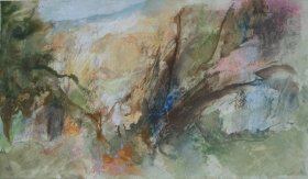 3c. Doctor's Wood, Grosmont ~ 38cm x 20cm