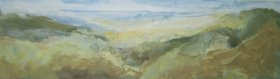 2c. Swaledale landscape. ~ 150cm x 38cm acrylics.